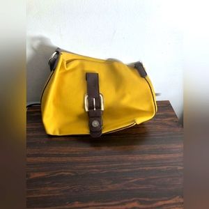 Womans Yellow Purse